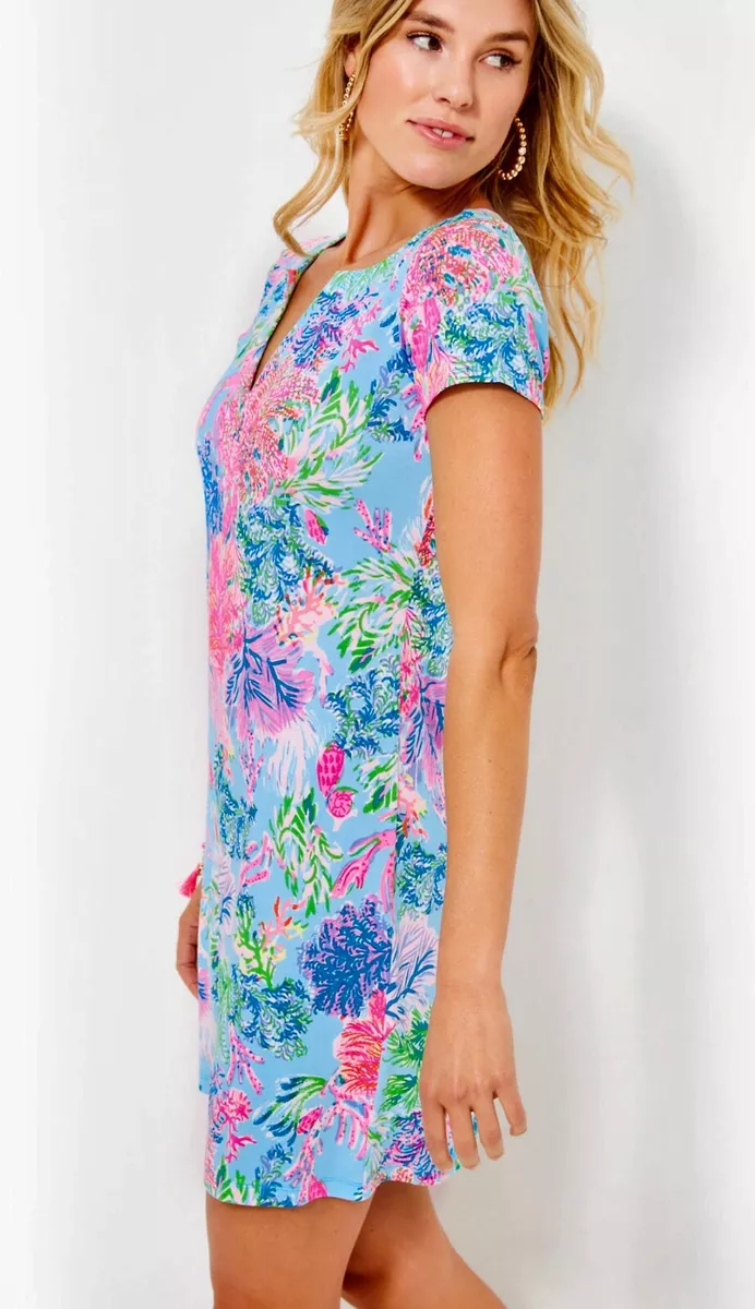 Lilly Pulitzer NWT UPF 50+ Sophiletta Dress Cay To My Heart $128 Size XL