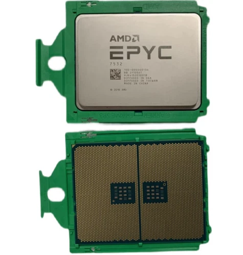 AMD EPYC 7532 Rome CPU processor 32 cores 64 threads 2.4-3.3GHZ SP3 - Picture 2 of 2