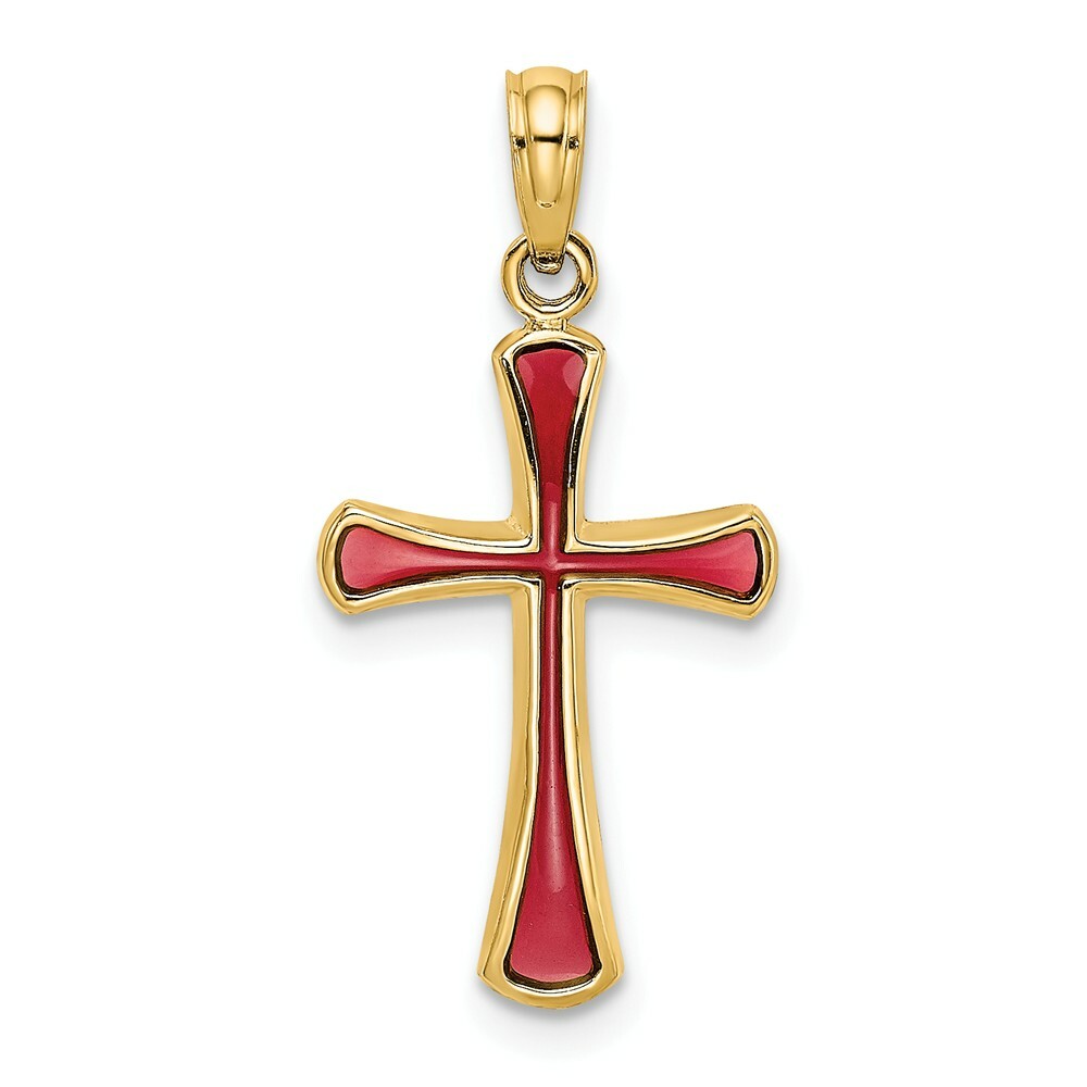 アクセサリー GOLDEN GILT DESIGN BY TSS MEDIUM CROSS Cross - Double Row Pendant – GOLDEN GILT