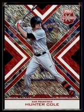 2016 Elite Extra Edition RED STATUS Hunter Cole San Francisco Giants #141 50/99