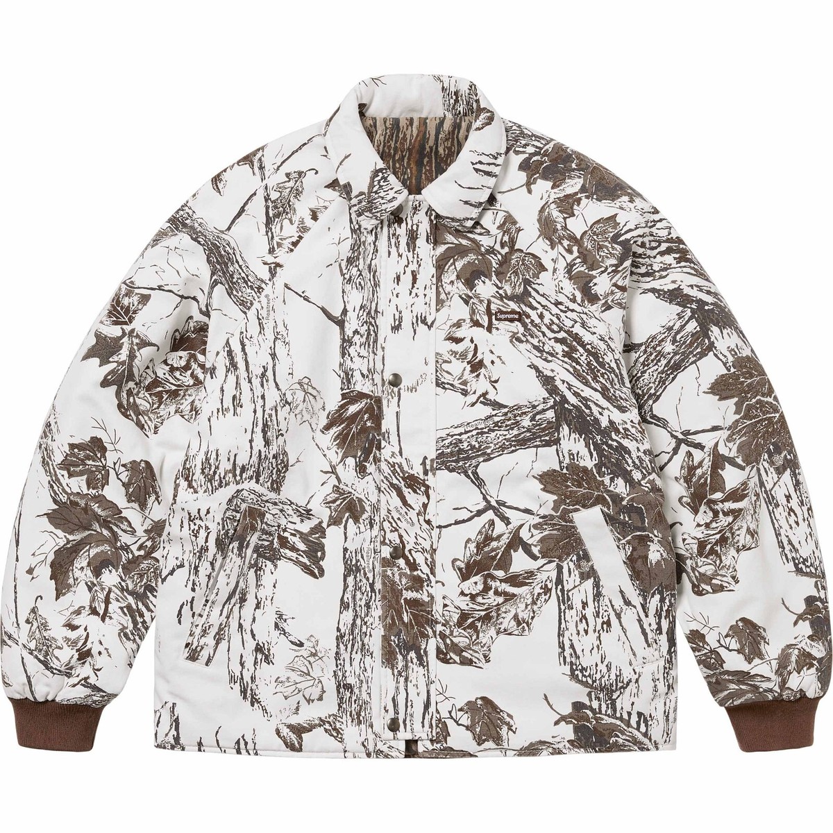 Supreme SS24 RealTree Reversible Quilted Cotton Work Jacket Size