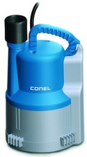 CONEL Tauchpumpe FLOW F mit Sensor & RSK Schmutzwasserpumpe flachabsaugend 10 m