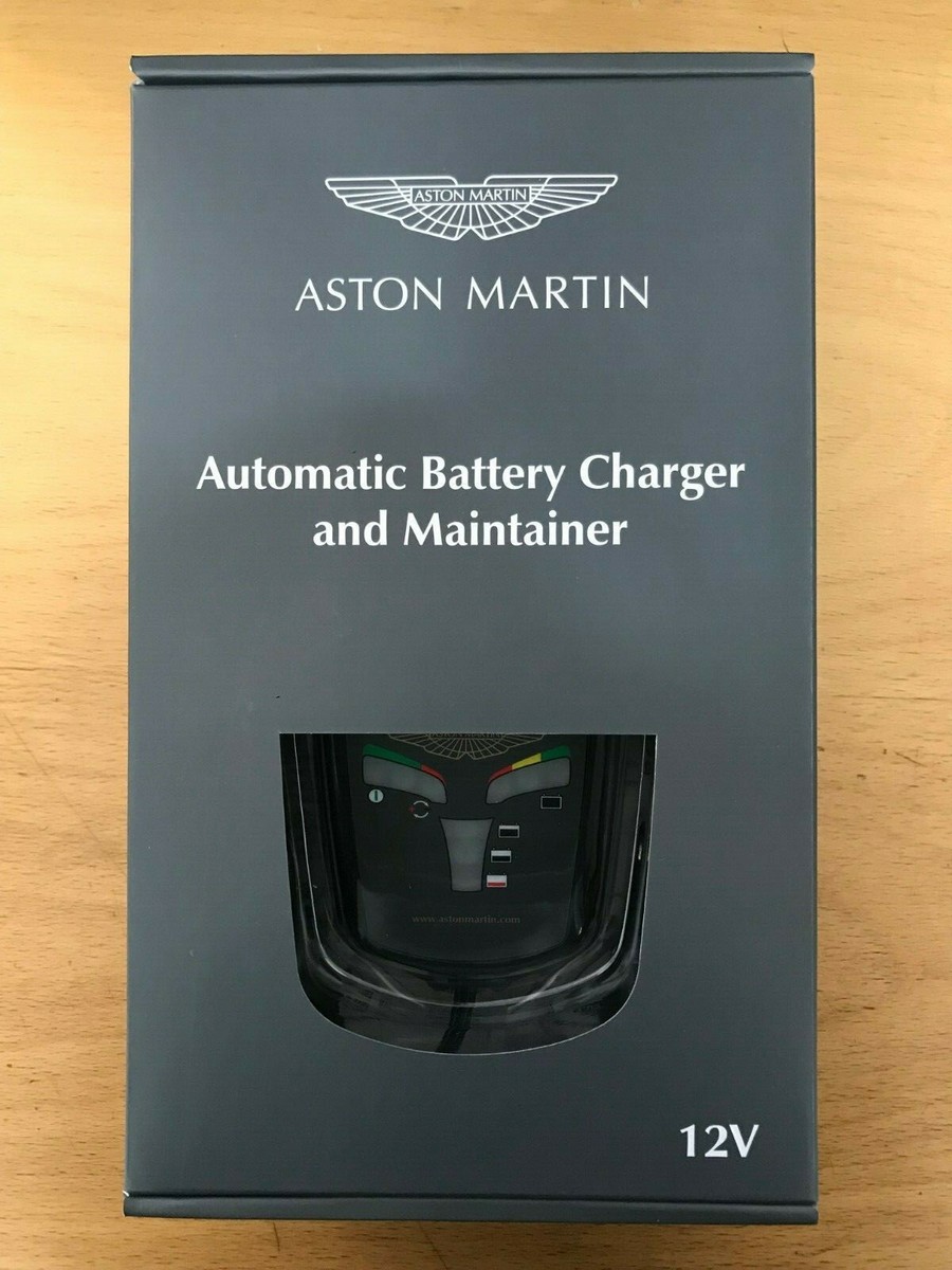 New Aston Martin Automatic Battery Charger & Maintainer New Aston Martin Automatic Battery Charger & Maintainer