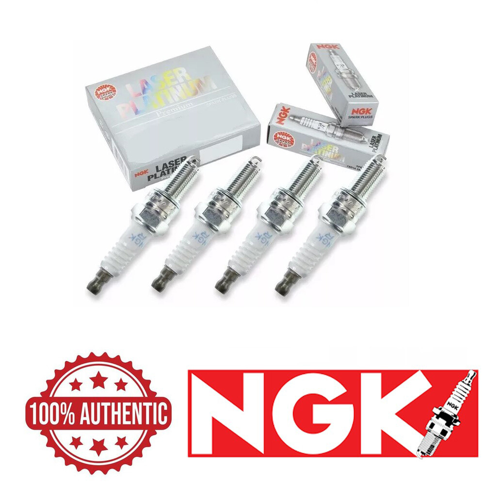 NGK Laser Platinum Set of 4 Spark Plugs 6378 PMR8B Tune Up for Maserati Ferrari