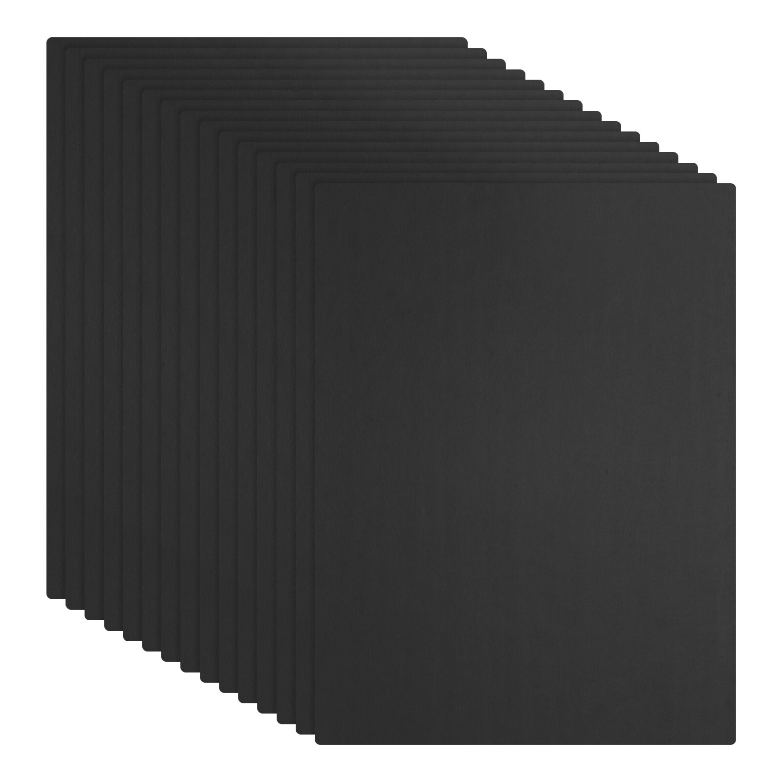 15 PCS Black Foam Board 12x16 Inch, 1/8 Inch Thick Foam Poster Board