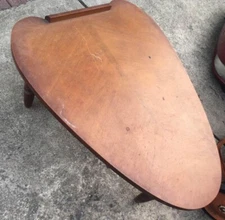 MCM Mid Century Drexel John Van Koert Casa Del Sol Abstract Leaf Table