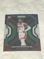 2020-21 Panini Prizm KENYON MARTIN JR. Red/White/Blue Prizm RC #265 Rockets