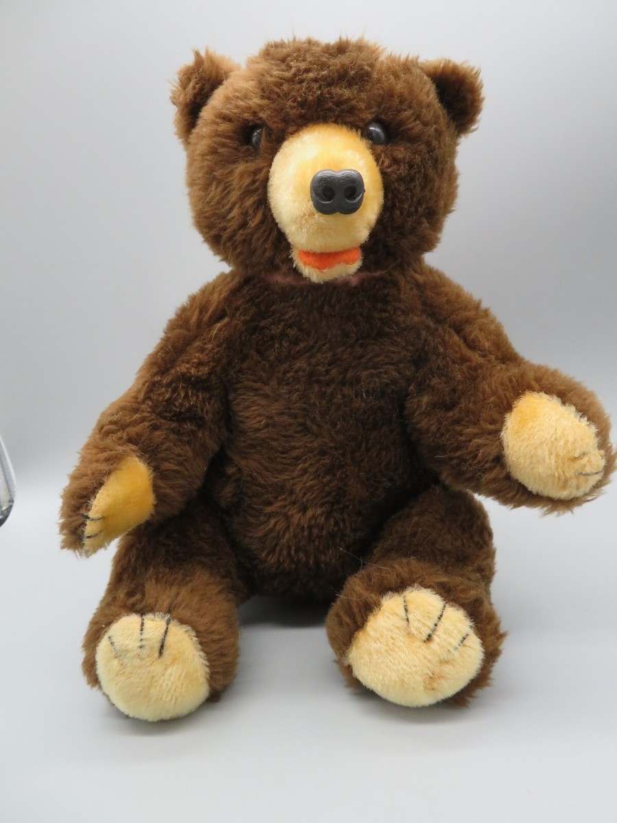 Vintage Rare Fun & Fancy Products Sun and Star Brown Stuffed