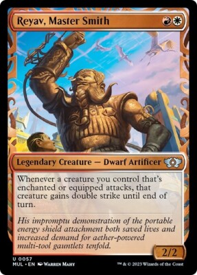 REYAV, MASTER SMITH x4 mtg NM-M Multiverse Legends 4 Unc