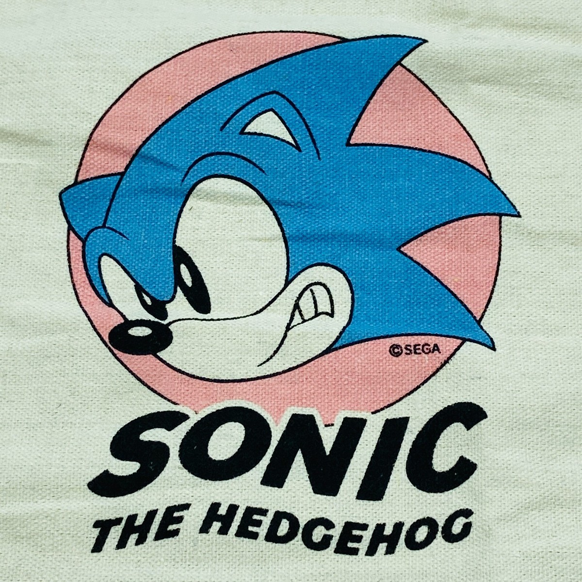 SONIC THE HEDGEHOG Tote Bag SEGA Game Anime | eBay