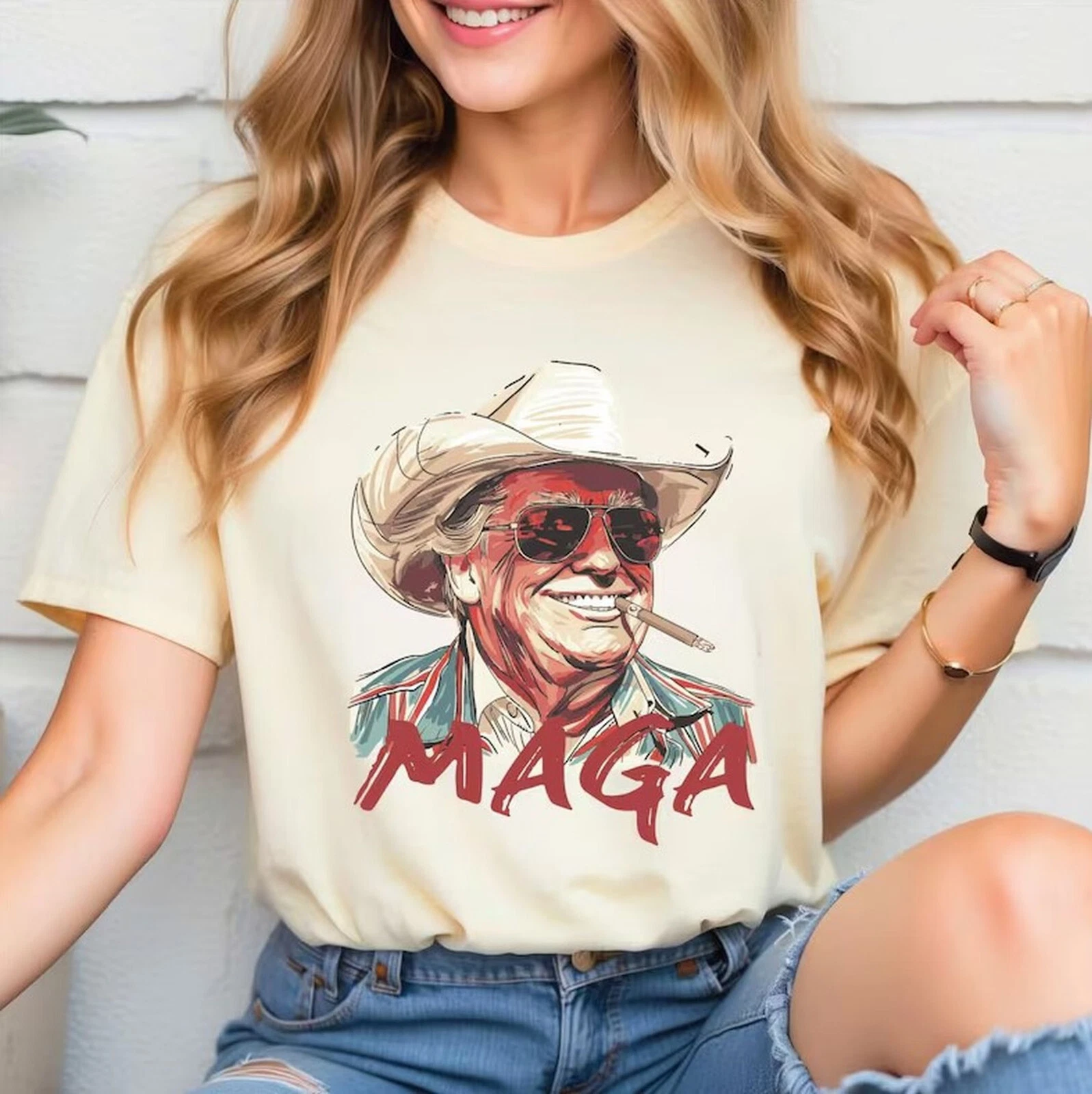 Maga Trump T-Shirt, Trump Make America Great Sweatshirt,Trump President 2024 Tee