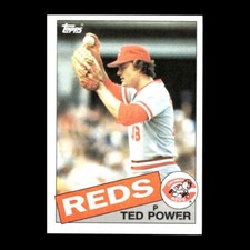 Ted Power 1985 Topps Cincinnati Reds #342 R321I 61