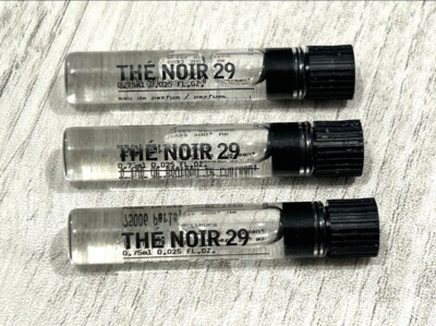 (3) Le Labo The Noir 29 Eau de Parfum EDP Sample Vial .025oz, .75ml