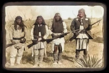 WORLD'S GREATEST SIGNS! GERONIMO METAL SIGN 8"X12" APACHE WARRIORS USA MADE