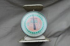 Antique Hanson Mint Green Nursery Scale Baby Photo Prop Baby Scale Model 3025...