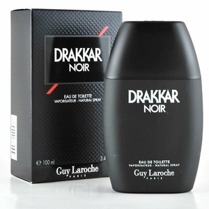 DRAKKAR NOIR by Guy Laroche 3.4 / 3.3 oz EDT For Men New in Box - Click1Get2 Offers