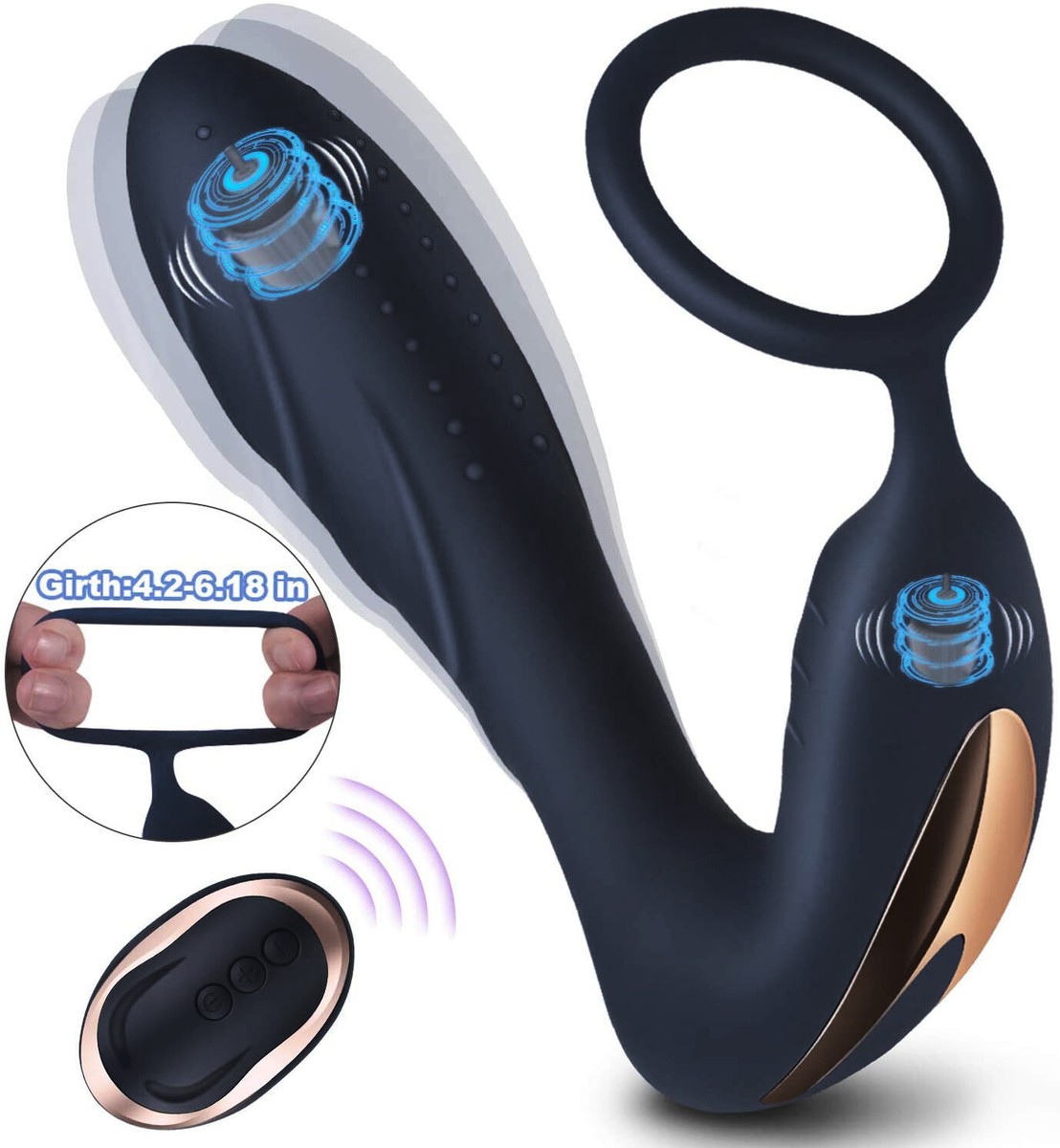 flexcite 10 function silicone vibrating prostate massager Amazon.com: Vibrator Anal Bead Butt Plug 10 Speed Male Prostate Massager  G-spot Silicone Anal Bead Butt Plug Adult Men Sex Toys : Health & Household