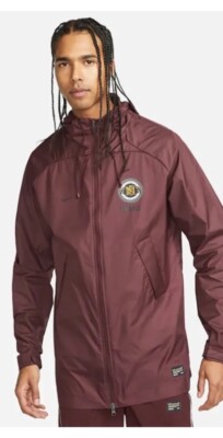 Nike FC Storm Fit Hooded Football Rain Jacket Men