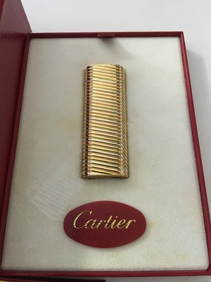 Cartier Solid 18kt Solid Gold Lighter 