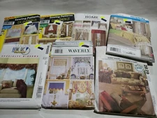 6 Window Treatments and Room Essentials -New Uncut Simplicity Butterick McCalls
