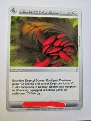 Chaotic Dractyl Scales LP Common Battlegear Used Code!