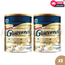 2x Glucerna Milk Powder 800g For Diabetic Management Vanilla Express Shipping