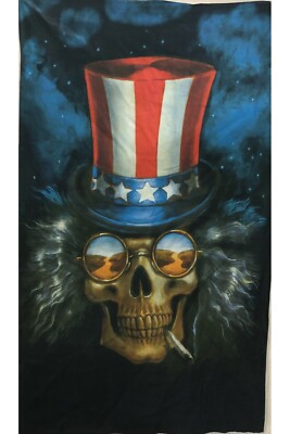 UNCLE SAM-HEADY ART-ZEST FOR LIFE-30 X 45  TAPESTRY 788050