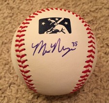 Max Meyer Signed Ball Miami Marlins 1st Round Pick !! 3rd Overall !
