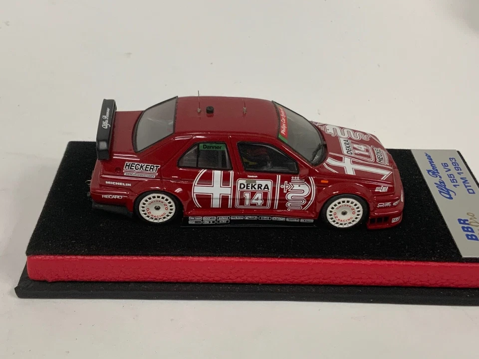 1/43 BBR Model of Alfa Romeo 155 V6TI from 1993 ITC "DTM" C.Danner  BG33 MG681 - Image 3 of 4