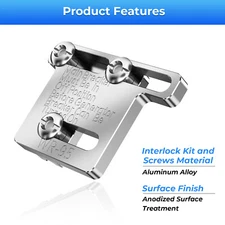 Generator Interlock Kit for Siemens,Murry Challenger & ITE Sub 100-200 Amp