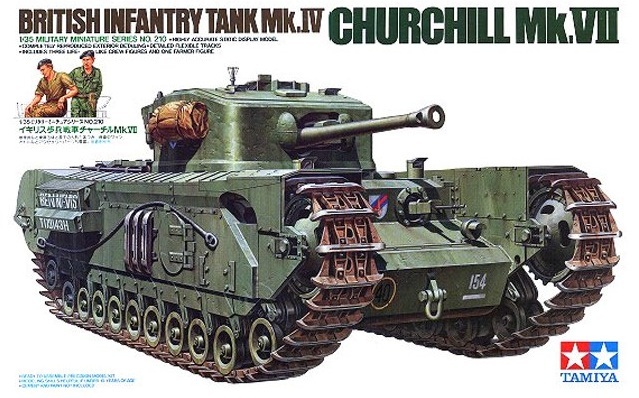 Tamiya 35210 1/35 Model Kit British Infantry Tank Mk.IV A22