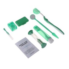 10Sets Dental Care Toothbrush Kit Orthodontic Teeth Floss Oral Cleaning Tools