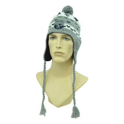 #ad NCAA Top the World Scoolcraft College Ocelots Fleece Ear Flap Tassel Beanie Knit $15.98