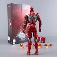 Iron Man Mark 3 LED Light Marvel 10th Anniversary PVC 1/10 Action Figure Statue