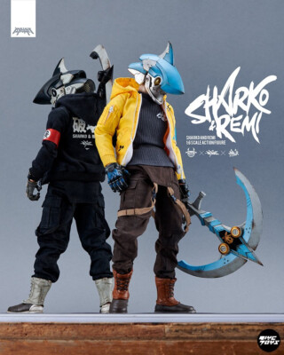 Devil Toys SHARKO REMI Fortress Black Ver. 1/6 Scale Action Figure