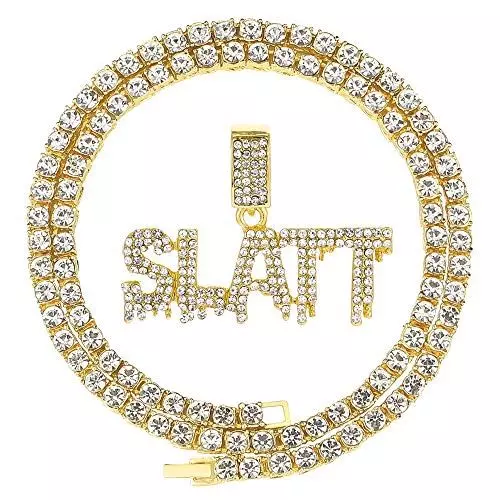 HH Bling Empire Iced Out Diamond Cuban Link Chain for Men