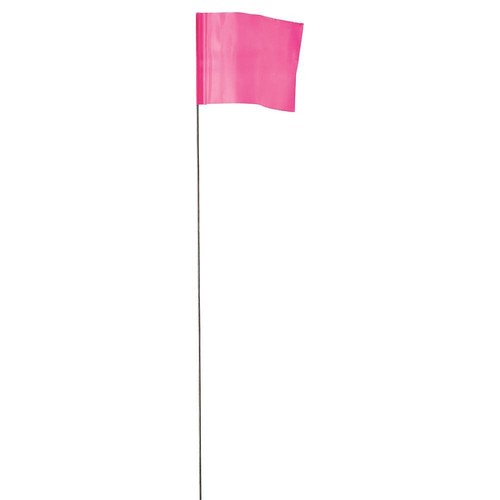 Empire 78-003 Pink Stake Flags, 100-Pack