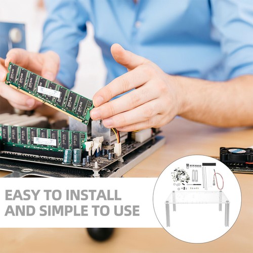 2 Sets Motherboard Chassis Bracket Open Frame Computer Case Workstation - Afbeelding 5 van 12