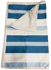 SOUTHERN TIDE SKIPPER STRIPE PILLOW SHAM (1) FULL Blue Cotton NEW