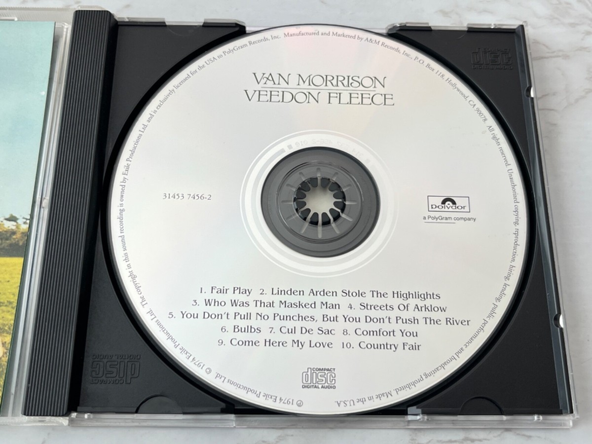 Van Morrison Veedon Fleece CD 1997 Polydor 31453 7456-2 Country