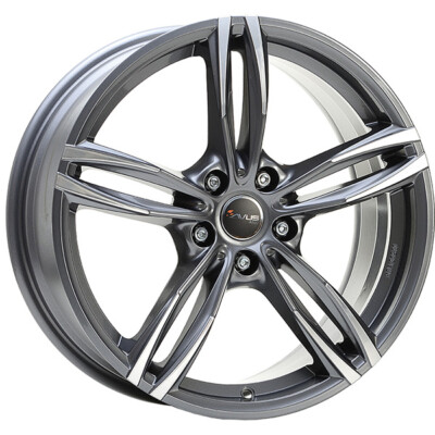 ALUFELGE AVUS AF15 FUR BMW Z4 8X18 5X112 ANTHRACITE POLISHED AZE