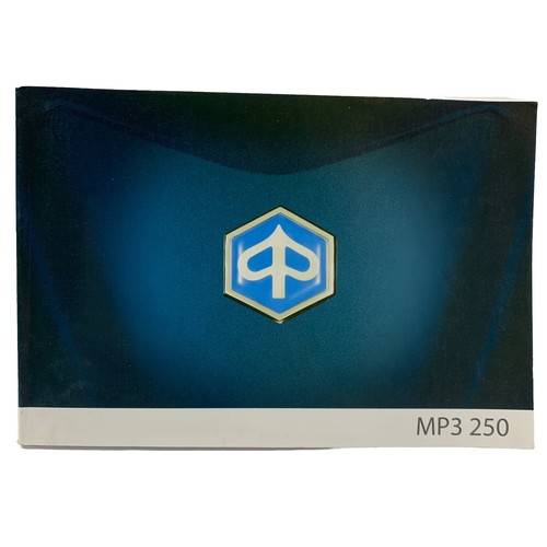 Piaggio MP3 250 ~ Owner’s Instruction Manual #0000664524 ~ USA & Italy~ 2005 NEW - 第 1/9 張圖片