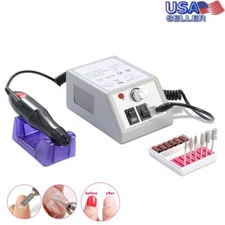 Electric Nail File Drill Manicure Machine Pedicure Tool Set Kit PROFESSIONAL