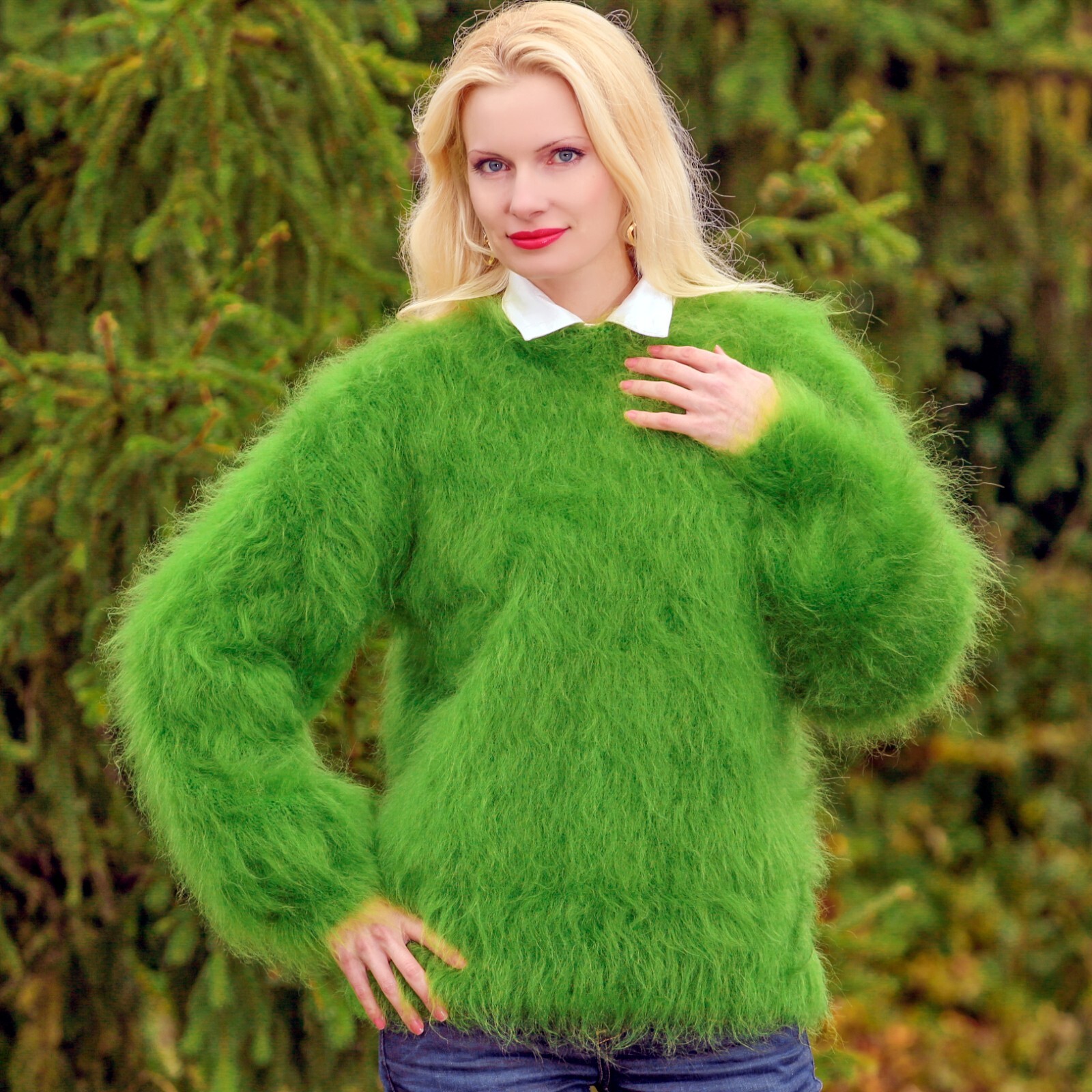 fuzzy sweaters