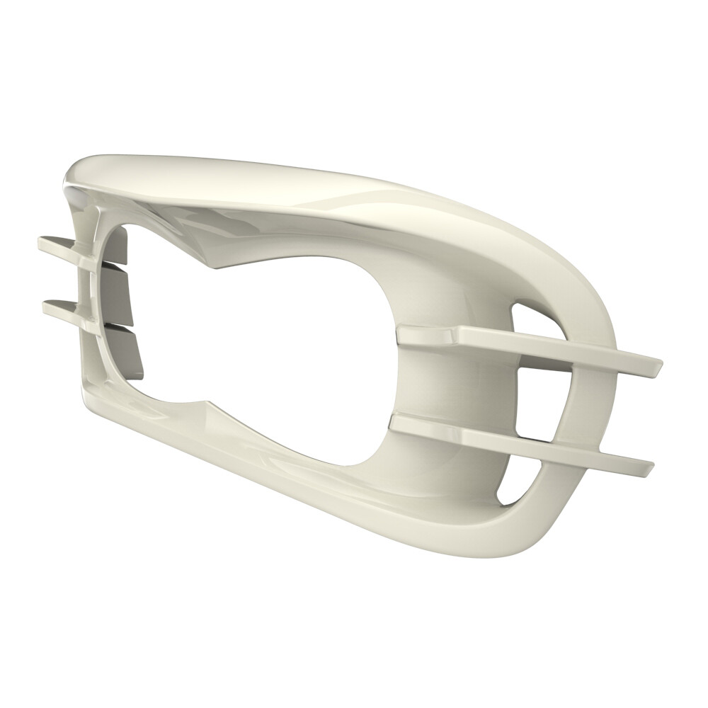 Birch White Headlight Bezel Fits 15+ Harley Davidson Road