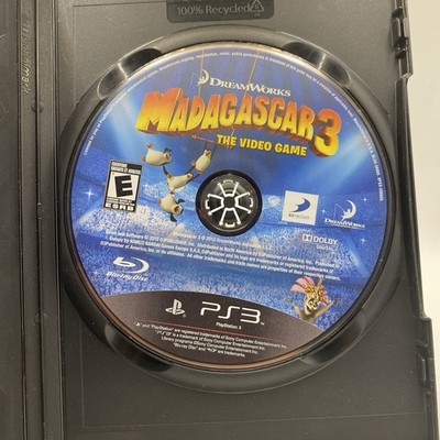 Madagascar 3 The Video Game Sony PS3, 2012 DISC ONLY