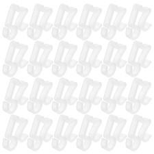 50 Pcs Gutter Light Clips Holiday Hangers Adhesive Clay Tile Roof