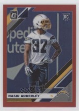 2019 Panini Donruss Optic Rookies Red Prizm 4/99 Nasir Adderley #128 0h4v