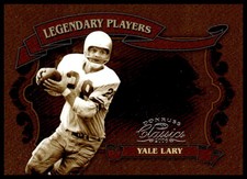 2006 Donruss Classics #LP-7 Yale Lary Legendary Players Jerseys #/250