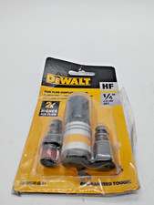 DEWALT DXCM036-0203 3-Piece 1/4in NPT High Flow Air Couplers & Plugs